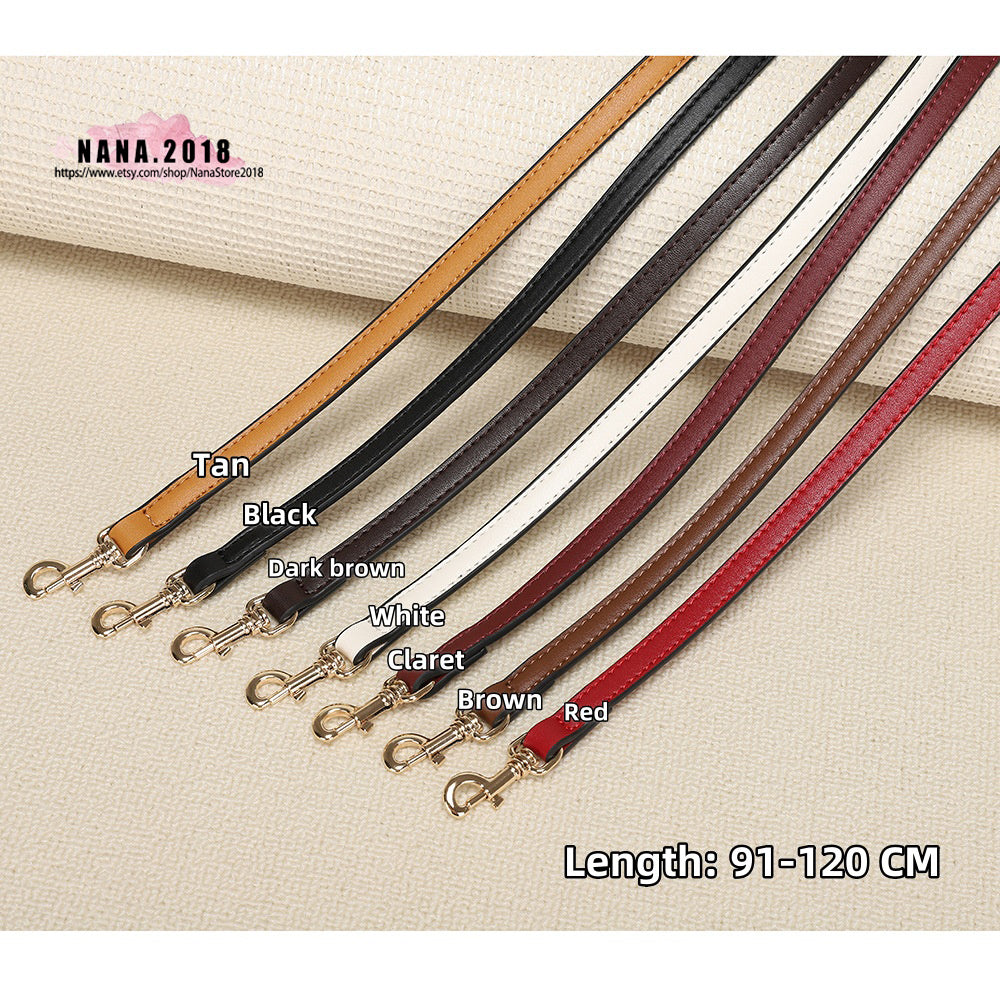 7 Color, 1.2 CM Microfiber Leather High Quality  Wrapping, Leather Shoulder Handbag Strap, Replacement Handle , Bag Accessories, JD-3856