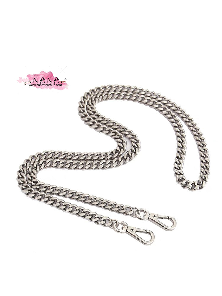 9mm 24K Gold Plated Titanium Steel High Quality Purse Chain, Metal Shoulder Handbag Strap,Bag Strap, Bag Accessories, Detachable,JD-573