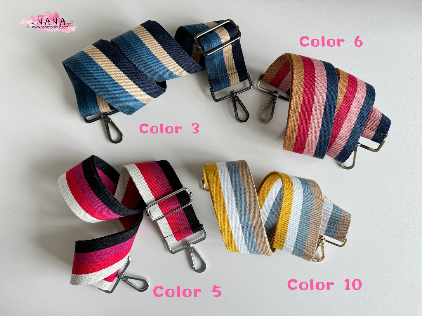 10Color, 5CM Canvas Bag Strap,High Quality Canvas Strap,Canvas Shoulder Handbag Strap,Replacement Handle ,Bag Accessories,JD-700