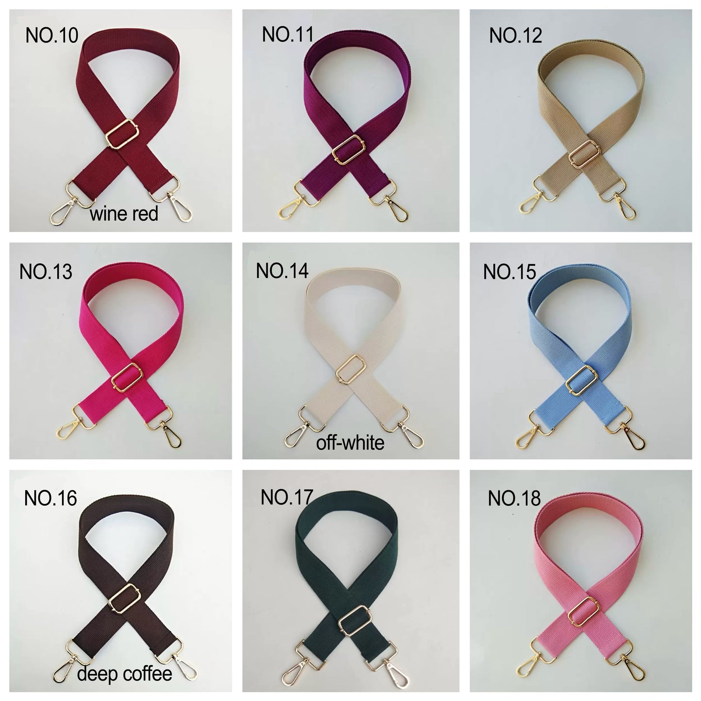 19Color, 3.8CM Canvas Bag Strap,High Quality Canvas Strap,Canvas Shoulder Handbag Strap,Replacement Handle ,Bag Accessories,JD-777