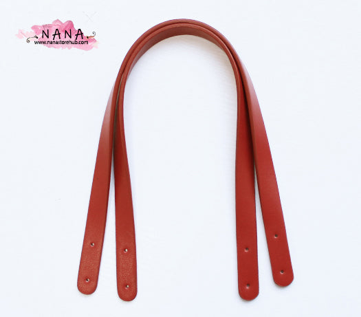 7Color,A pair of purse handle Full Grain Leather strap for Bag Leather Replacement Strap Handles handbag handle, JD-814