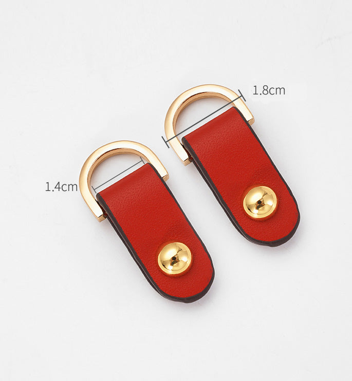 SET OF 2, Handbag Purse Bag Leather Spring Hooks,Metal shoulder strap buckle,Link buckle, Handbag Snap,Swivel Trigger Clips Snap Loop,PJ-237