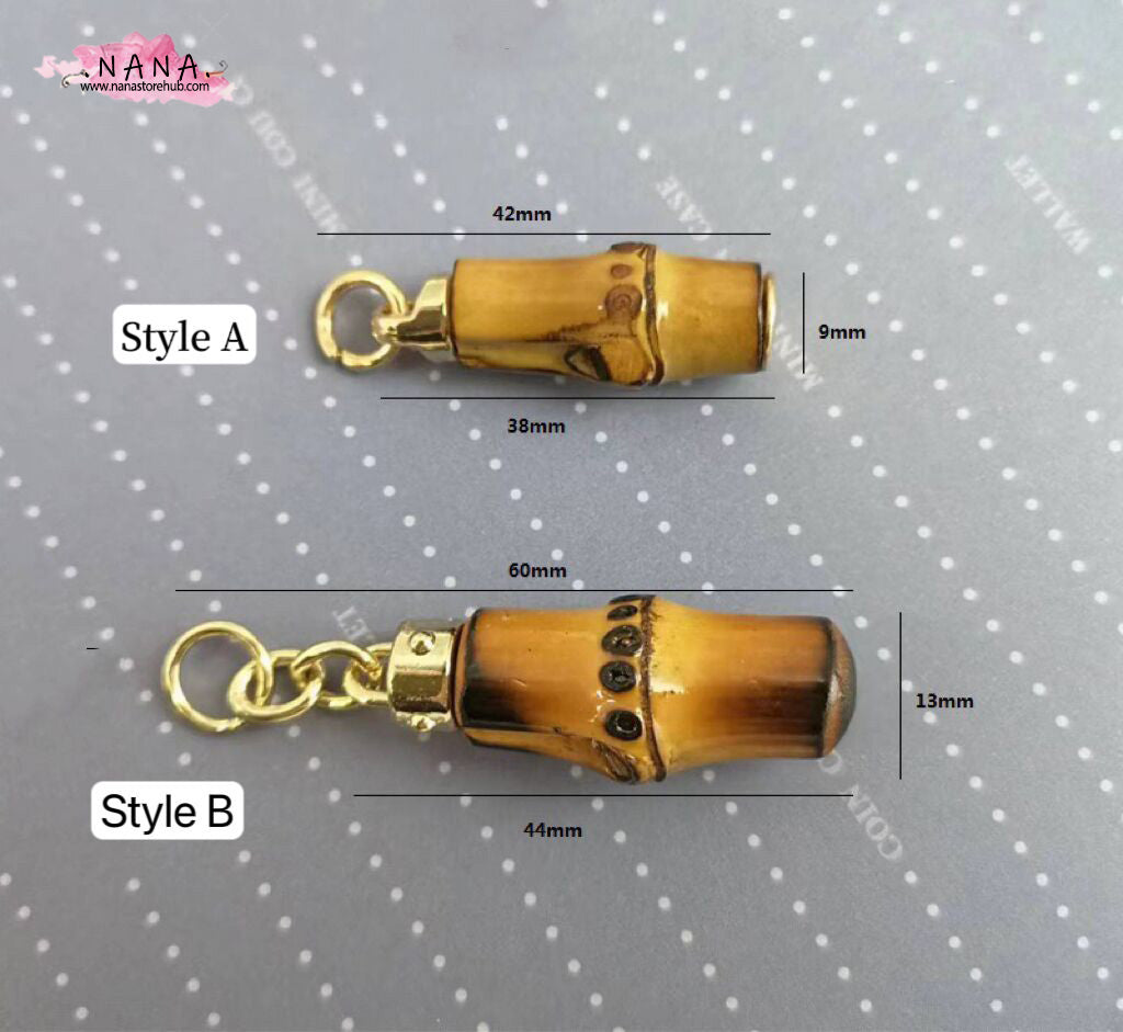 1pc Bamboo Metal Purse Lock Turn Lock Twist Lock Handbag Purse Bag Making Supplies Hardware ,PJ-269