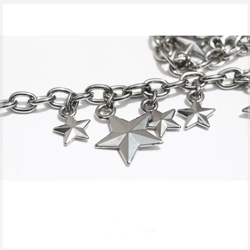 6mm Star High Quality Purse Chain Strap,Alloy and Iron,Metal Shoulder Handbag Strap,Purse Replacement Chains,bag accessories, JD-1063