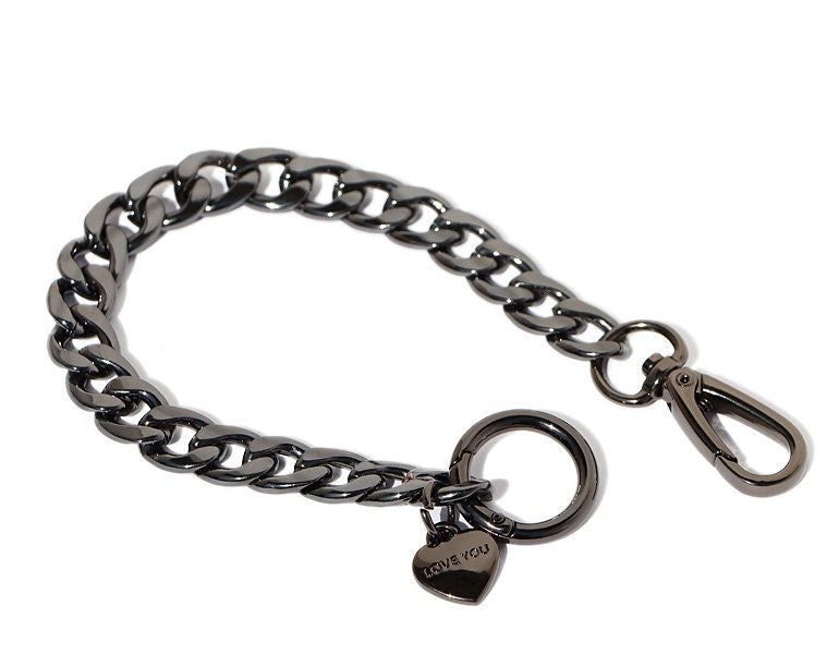 12mm High Quality Purse Chain,Alloy and Glass Drill, Metal Shoulder Handbag Strap,Bag Strap, Bag Accessories, JD-1597