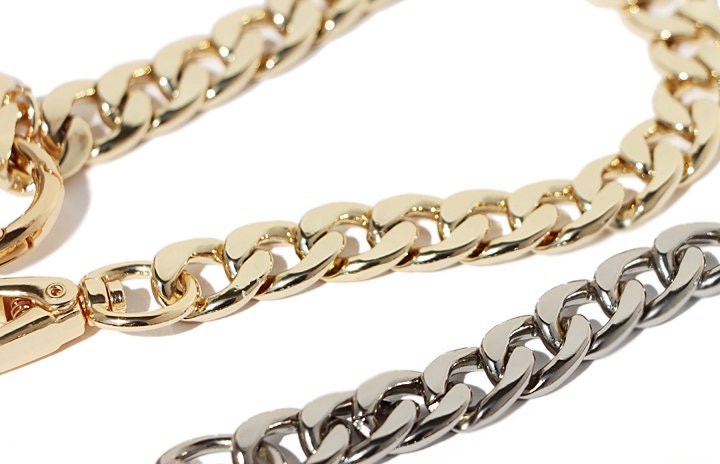 12mm High Quality Purse Chain,Alloy and Glass Drill, Metal Shoulder Handbag Strap,Bag Strap, Bag Accessories, JD-1597