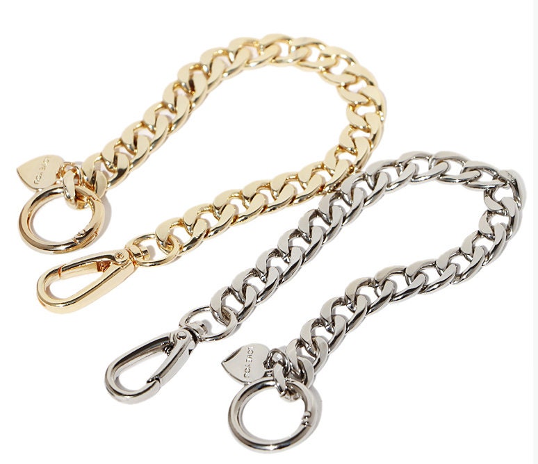 12mm High Quality Purse Chain,Alloy and Glass Drill, Metal Shoulder Handbag Strap,Bag Strap, Bag Accessories, JD-1597