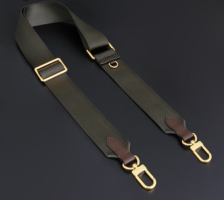 1 1/2 inch Canvas Leather Bag Strap,High Quality Canvas Strap,Canvas Shoulder Handbag Strap, Replacement Handle ,Bag Accessories,JD-1773