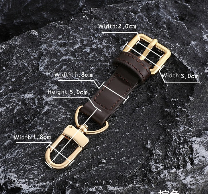 18mm High Quality Full Grain Leather Adjust the Buckle, Metal Shoulder Extension Handbag Strap,Bag Strap, Bag Accessories, JD-2026