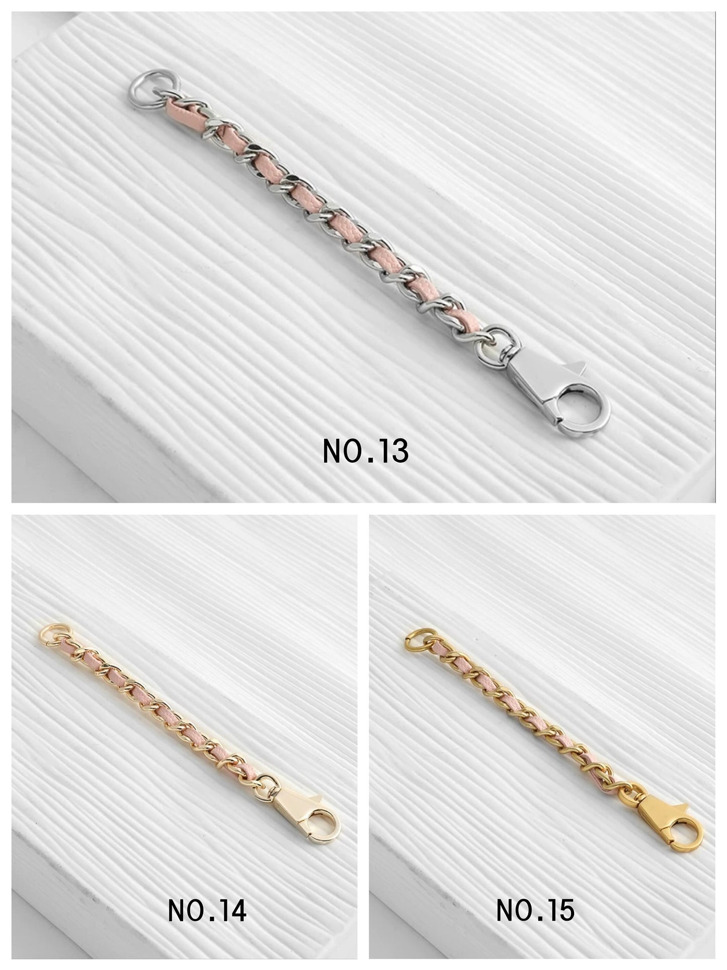 Pearl High Quality Purse Extension Chain,Alloy and Pearl, Metal Shoulder Extension Handbag Strap,Bag Strap, Bag Accessories, JD-2163