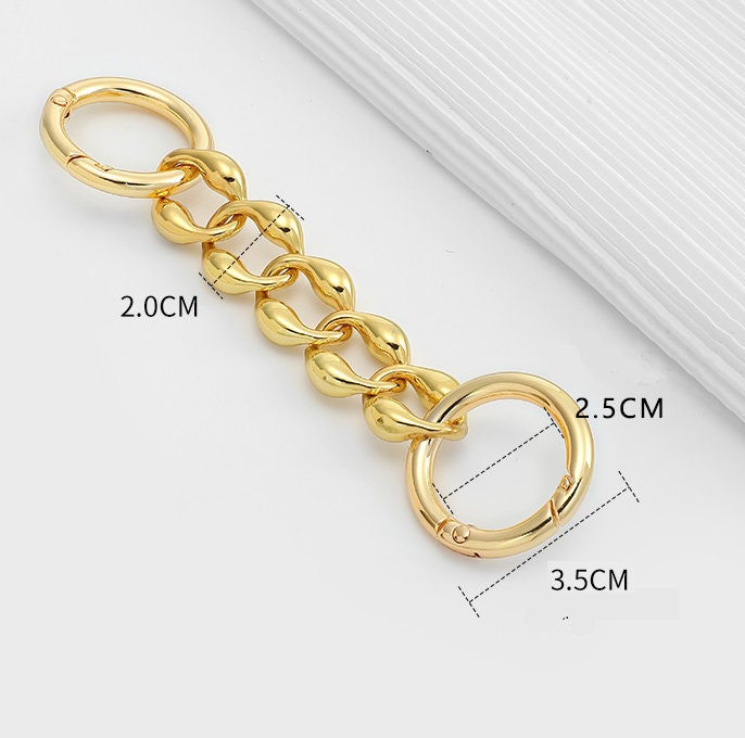 20 mm High Quality Purse Extension Alloy Chain, Metal Shoulder Extension Handbag Strap,Bag Strap, Bag Accessories, JD-2327