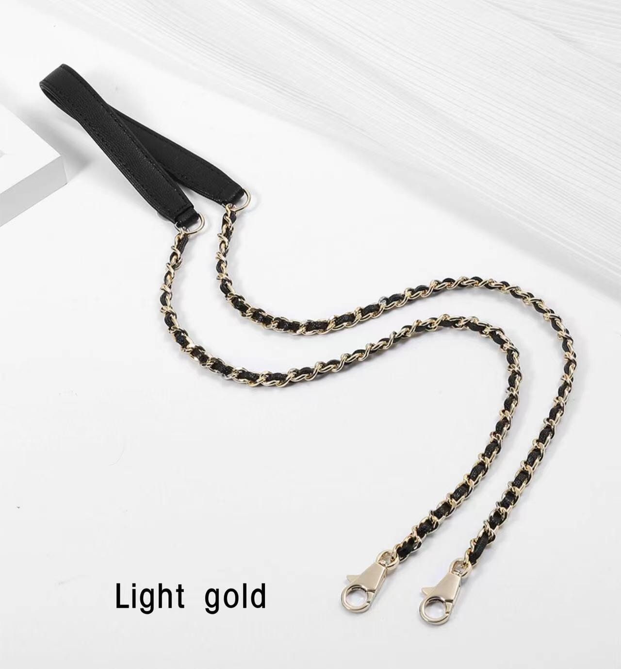 High Quality Full Copper Leather Purse Chain Strap,Metal Shoulder Handbag Strap,Purse Replacement Chains,bag accessories,JD-1037