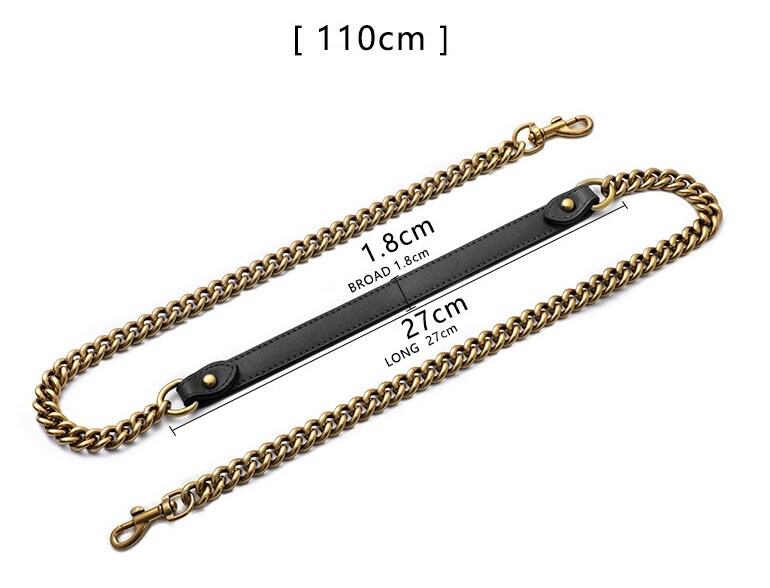 High Quality Leather Purse Chain Strap,Metal Shoulder Handbag Strap,Purse Replacement Chains,bag accessories,JD-2664