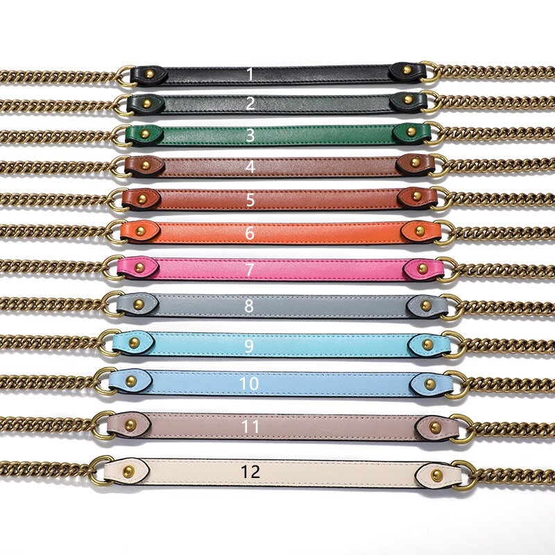 High Quality Leather Purse Chain Strap,Metal Shoulder Handbag Strap,Purse Replacement Chains,bag accessories,JD-2664