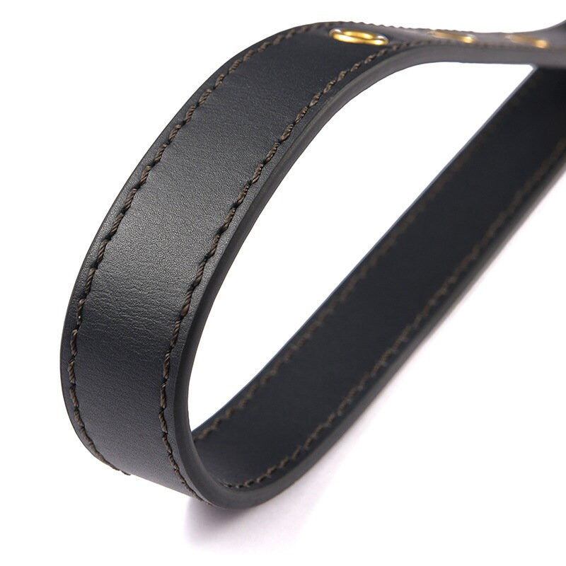 18mm Dark Blue Full Grain Leather,High Quality Leather Wrapping, Leather Shoulder Handbag Strap,Replacement Handle , Bag Accessories,JD-1909