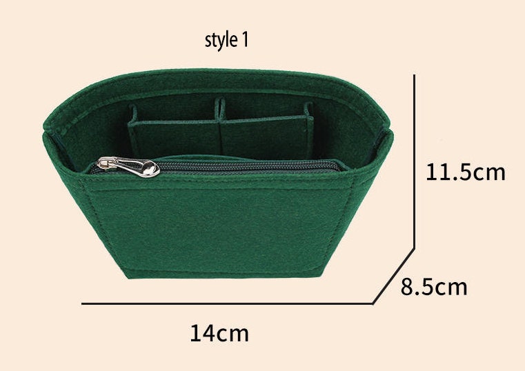 Purse Organizer Insert Fit "Longchamp Mini Bag" Pouch Handbag Shaper Premium Felt,Bag Shaper,Bag Liner, JD-2934