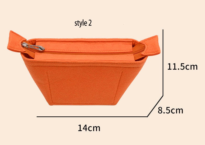 Purse Organizer Insert Fit "Longchamp Mini Bag" Pouch Handbag Shaper Premium Felt,Bag Shaper,Bag Liner, JD-2934